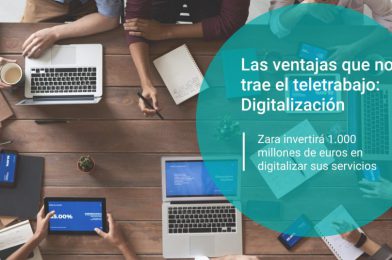 Las ventajas que nos trae el teletrabajo: Digitalización