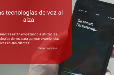 Las Tecnologías de voz al alza